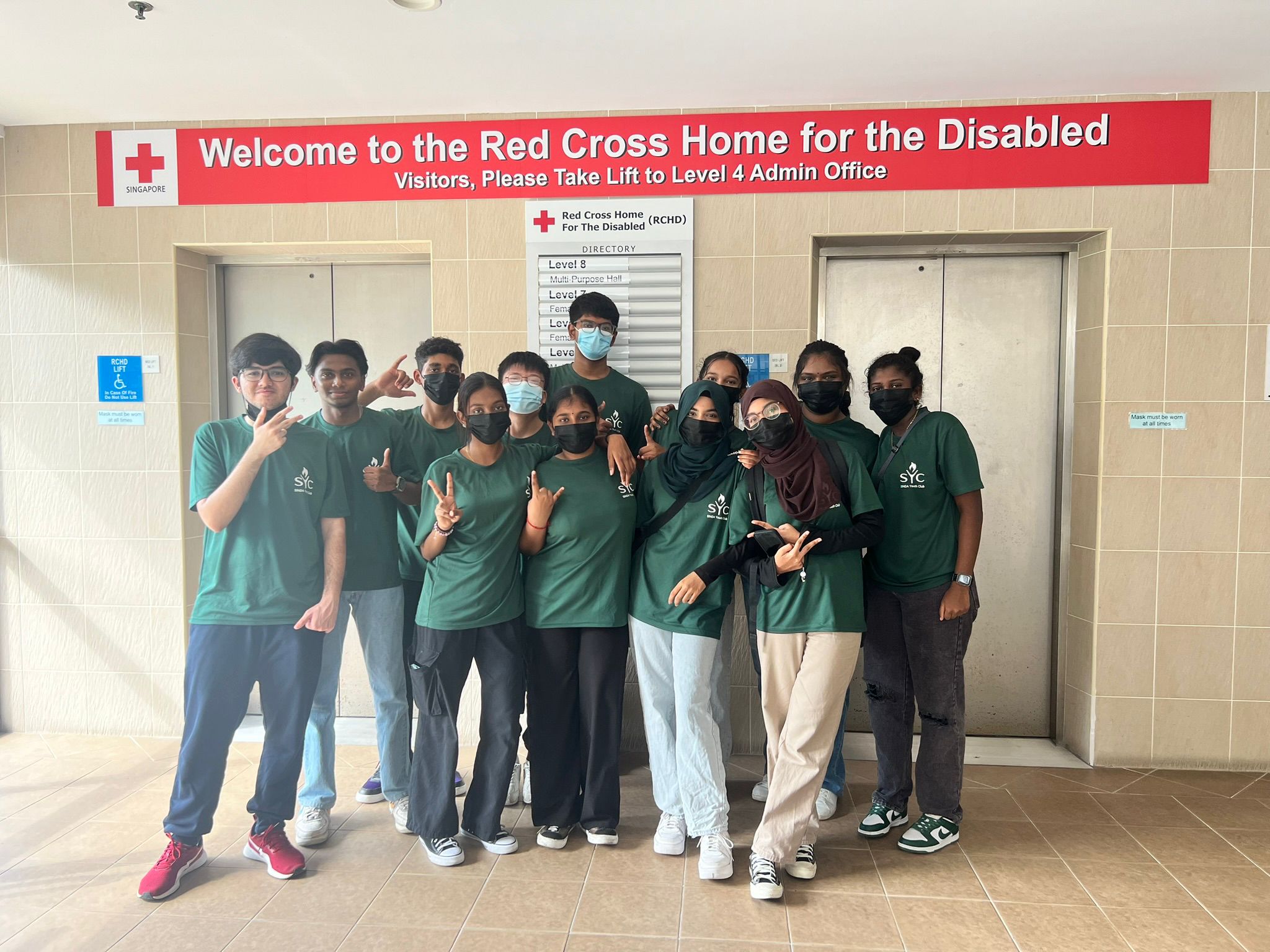 Red Cross Home for the Disabled x SINDA 3