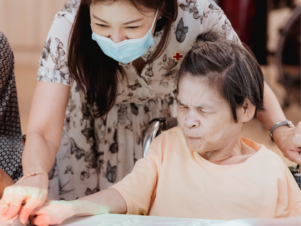 130 persons with disabilities receiving care