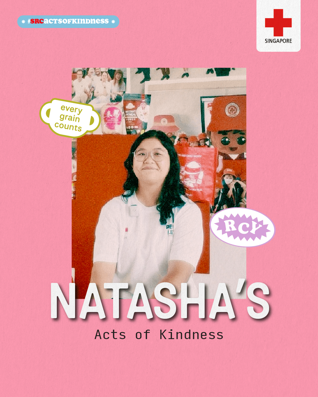 Singapore Red Cross Volunteer Natasha