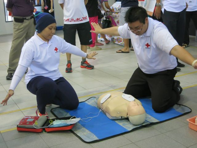 Singapore Red Cross Academy training